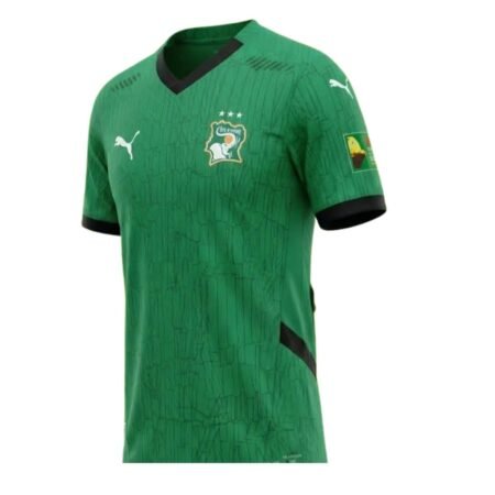 Camisa Costa do Marfim Verde Copa 2026/27 Away II Masculina