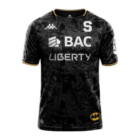 Camisa Deportivo Saprissa x Batman Preta 2025/26 Third III Masculina
