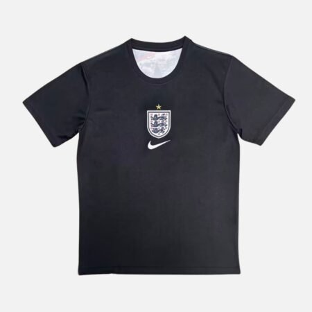 Camisa da Inglaterra Preta Goleiro Copa 2026/27 Manga Curta Masculina