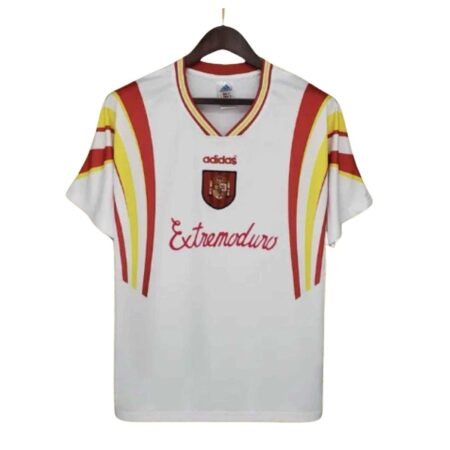 Camisa Espanha Branca 1996/97 Away Extremoduro Masculina
