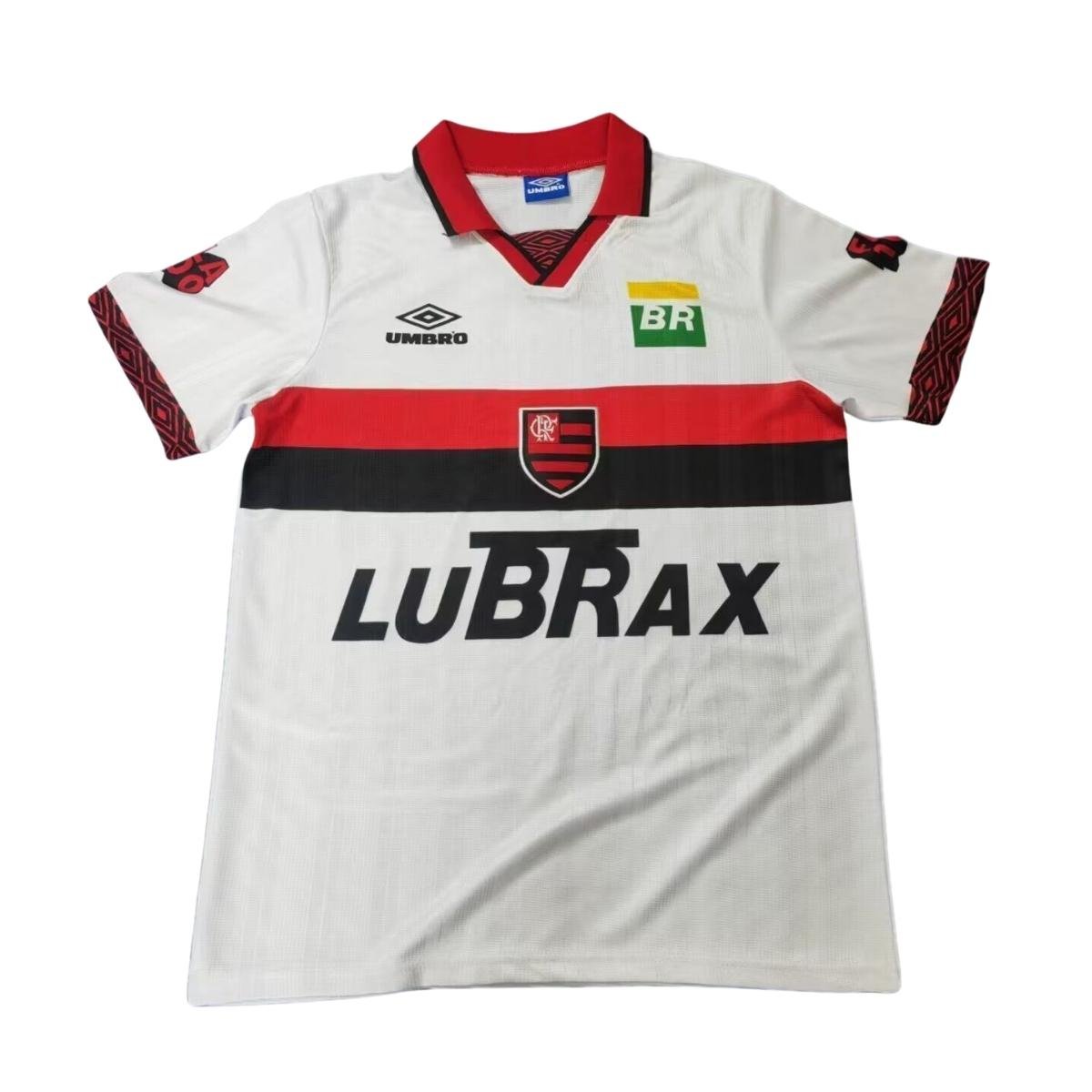 camisa-flamengo-retro-1998-visitante-branca-masculina Camisa Flamengo Branca 1998/99 Reserva II Masculina