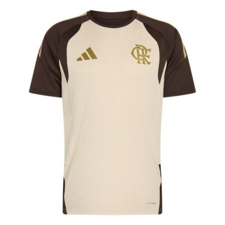 Camisa Flamengo Bege 2026/27 Comissão Técnica Masculina
