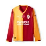 camisa-galatasaray-laranja-2025-26-home-manga-longa