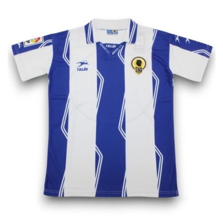 Camisa Hércules CF Azul/Branca 1997/98 Home I Masculina