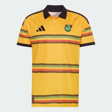 Camisa Jamaica X Bob Marley Amarela 2026/27 Home I Masculina