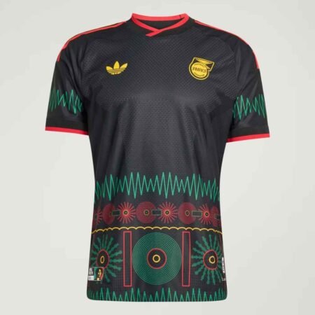 Camisa Jamaica X Bob Marley Preta 2026/27 Away II Masculina