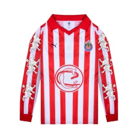 Camisa Chivas de Guadalajara X LYM Vermelha Manga Longa