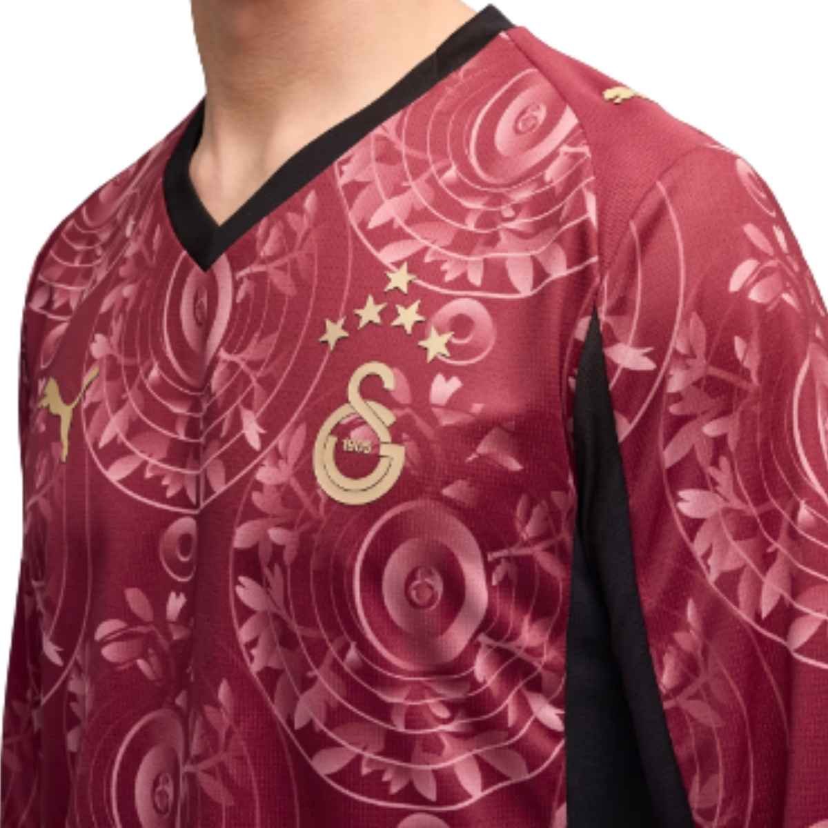 camisa-manga-longa-Galatasaray-SK-2025-26-third-masculina (2) Camisa Galatasaray Vinho 2025/26 Third III Mnaga Longa