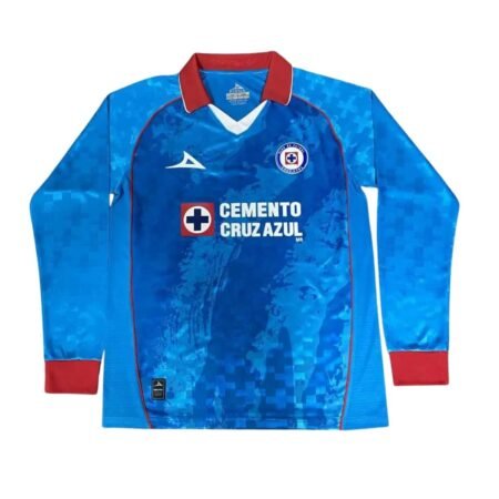Camisa Cruz Azul Mundial Azul 2026/27 Titular I Manga Longa