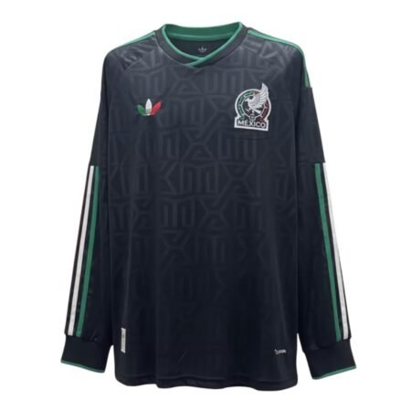 Camisa México Preta Goleiro Copa 2026/27 III Manga Longa