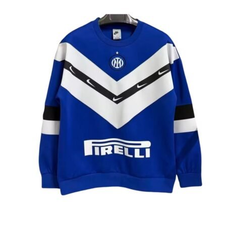 Camisa Moletom Inter de Milão Azul Pirelli 2025 Masculina