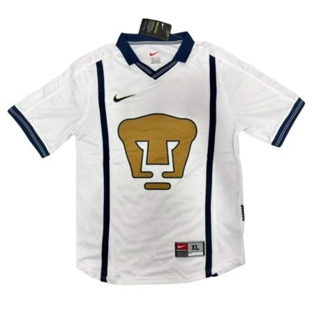 Camisa Pumas UNAM Branca 1999/00 Home I Masculina