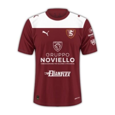 Camisa Salernitana Vermelha 2025/26 Home I Masculina