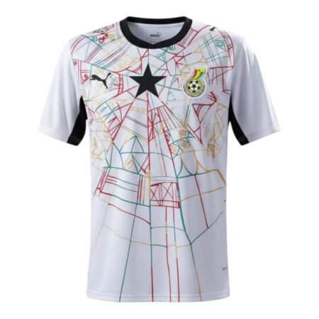 Camisa Seleção de Gana Branca Copa 2026/27 Home I Masculina