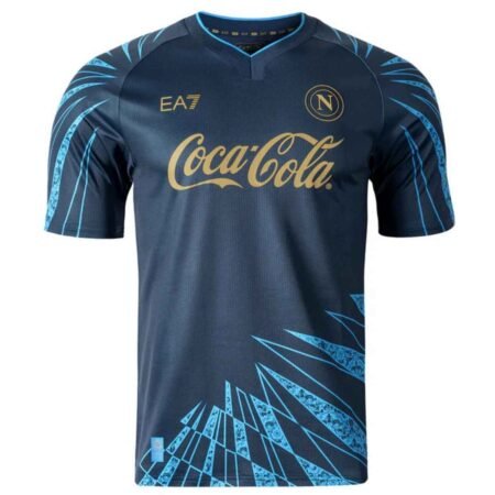 Camisa SSC Napoli Azul 2026/27 Treino Masculina
