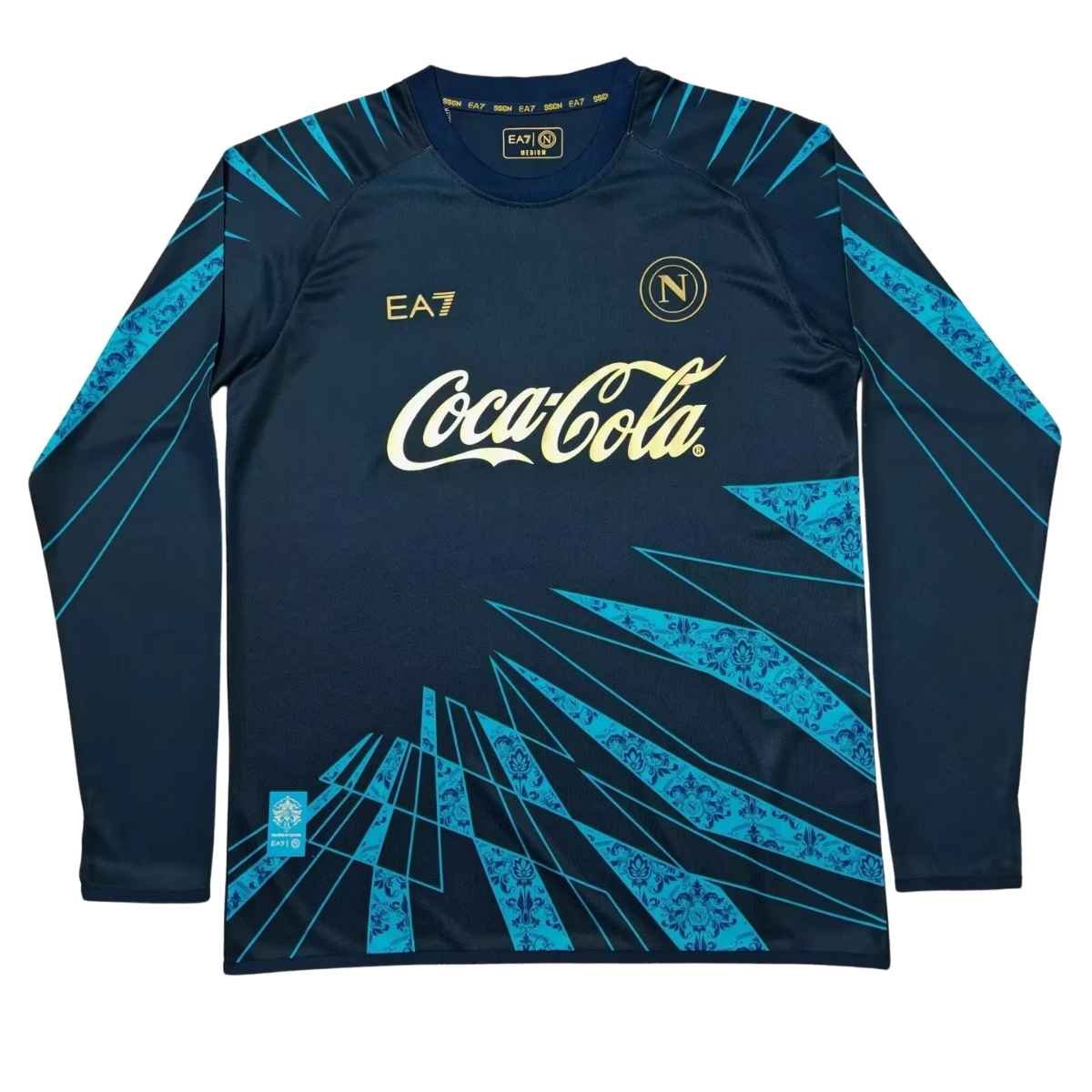 camisa-ssc-napoli-azul-2026-27-treino-manga-longa-masculina Camisa SSC Napoli Azul 2026/27 Treino Manga Longa Masculina