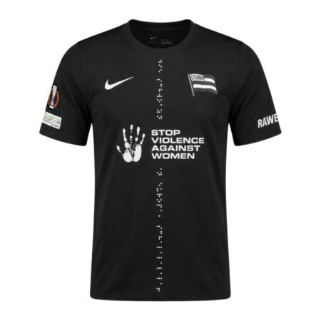 Camisa Sturm Graz Preta 2025/26 Home I Masculina