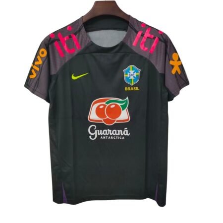 Camisa do Brasil Preta Guaraná Antarctica Treino 2026/27  Masculina
