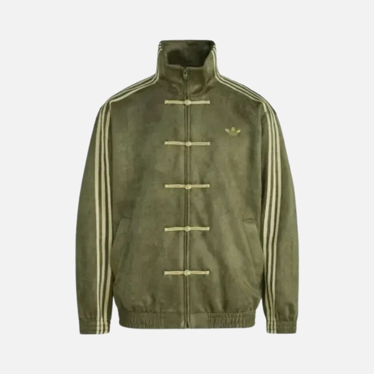 jaqueta-adidas-originals-preta-com-botões-de-corda-ziper Jaqueta Adidas Originals Preta Com Boôes em Corda Zíper Masculina