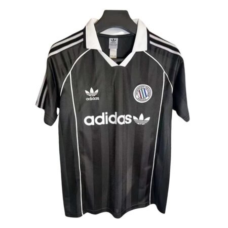 Camisa Adidas Originals Preta Oasis Live 25 2025/26 R3CD Polo Masculina