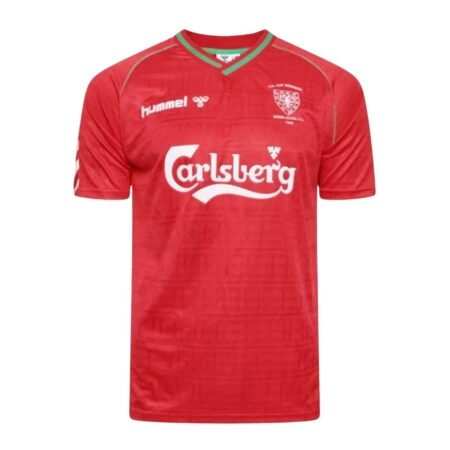 Camisa AFC Wimbledon Vermelha 1988/89 Aaway II Masculina