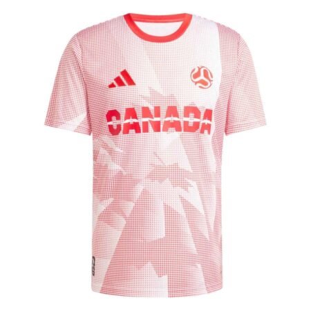 Camisa Canadá Vermelha Copa 2026/27 Masculina