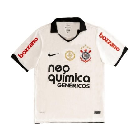 Camisa Corinthians Branca 2011/12 Titular I Neo Química Masculina