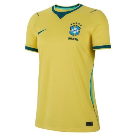 Camisa do Brasil Amarela Feminina Copa 2026/27 Home I