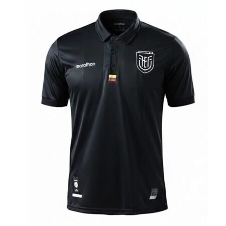 Camisa Equador Preta 2025/26 Black Third III Masculina