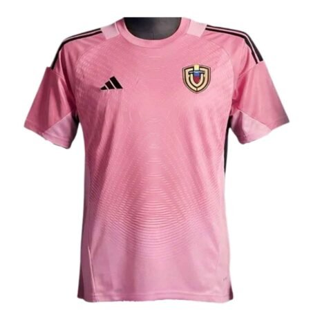 Camisa Venezuela Rosa 2025/26 Goleiro Masculina