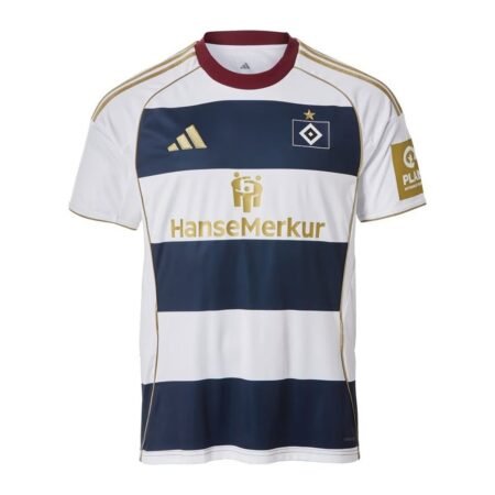 Camisa Hamburger SV Branca 2025/26 Especial Masculina