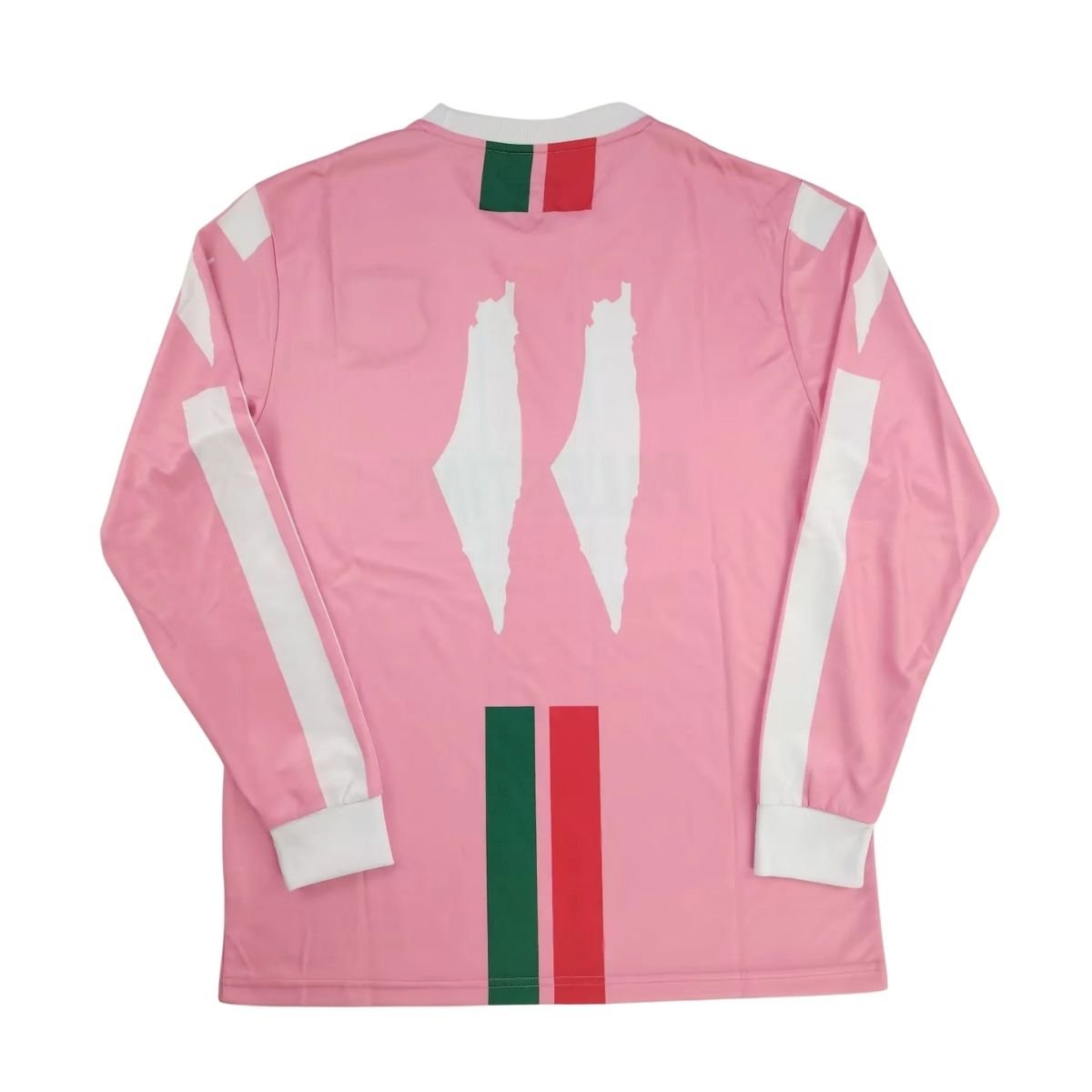 camisa-manga-longa-FC-Palestina-retro-rosa-1980-81-masculina (1) Camisa Palestina Rosa 2026/27 Manga Longa Masculina