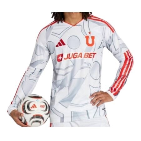 Camisa Universidad de Chile Branca 2026/27 Manga Longa Masculina
