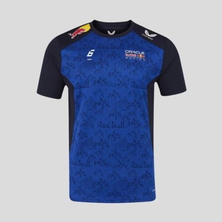 Camisa Red Bull Racing F1 Azul Isack Hadjdar 2026/27 Casual Masculina