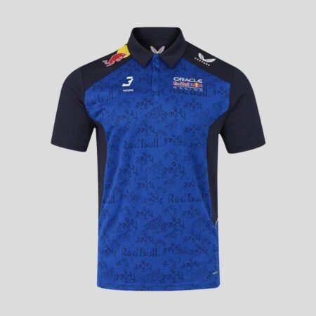 Camisa Red Bull Racing F1 Azul Max Vestappen 2026/27 Polo Masculina