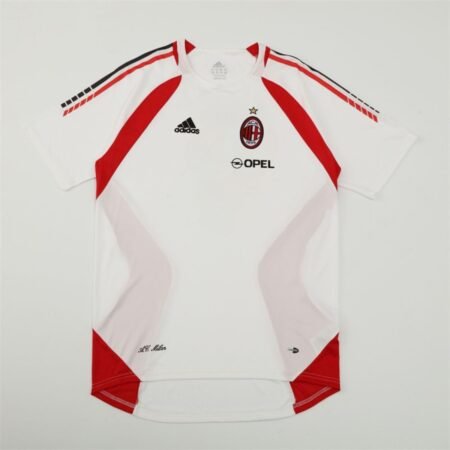 Camisa AC Milan Branca 2005/06 Treino Opel Masculina