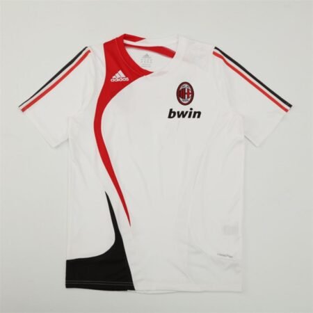 Camisa AC Milan Branca 2007/08 Trieno Opel Masculina