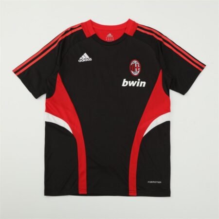 Camisa AC Milan Preta 2008/09 Trieno Opel Masculina