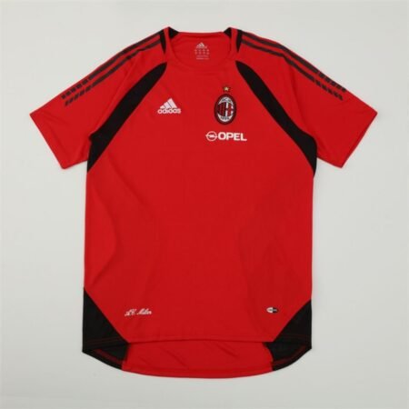 Camisa AC Milan Vermelha 2005/06 Treino Opel Masculina