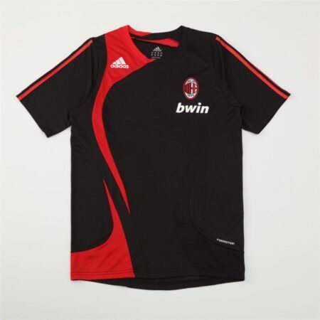 Camisa AC Milan Preta 2007/08 Trieno Opel Masculina