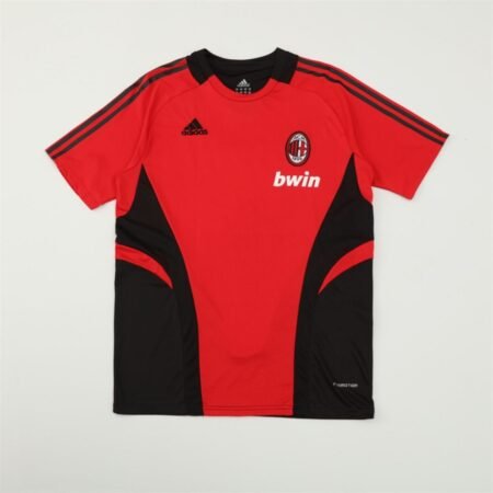 Camisa AC Milan Vermelha 2008/09 Trieno Opel Masculina