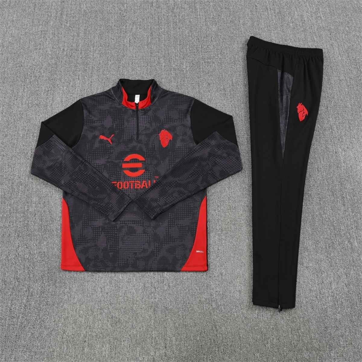 kit-treino-ac-milan-2025-26-cinza-preto-masculino (3) Conjunto Treino Ac Milan Calça e Jaqueta Cinza/Preta 2025/26 Masculina