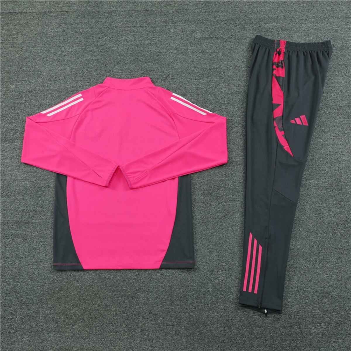 kit-treino-alemanha-2024-25-rosa-claro-masculino (3) Conjunto Treino Alemanha Calça e Jaqueta Rosa 2024/25 Masculina