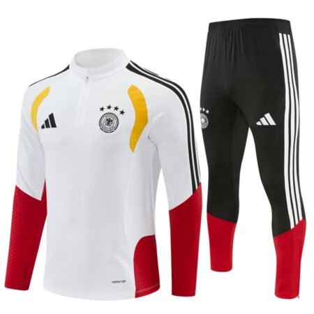 Conjunto Treino Alemanha Calça e Jaqueta Branco 2026/27 Masculina