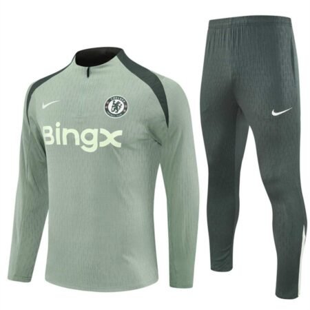 Conjunto Treino Chelsea FC Calça e Jaqueta Verde 2025/26 Masculina