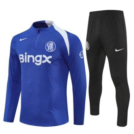 Conjunto Treino Chelsea FC Calça e Jaqueta Azul 2025/26 Masculina
