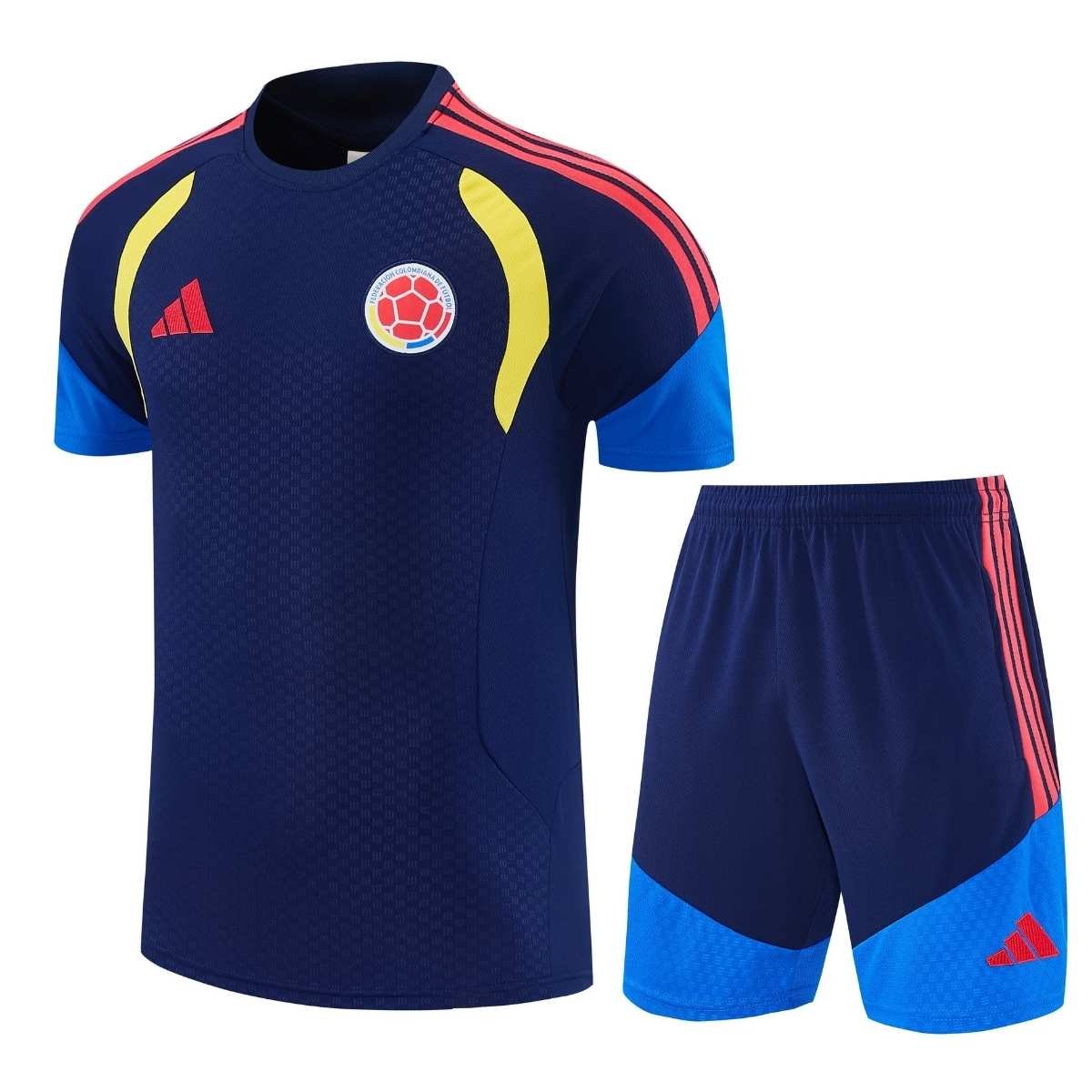 kit-treino-colombia-2026-27-branco-azul-masculino (4) : Kit Treino Colômbia Short e Camisa Azul 2026/27 Masculina