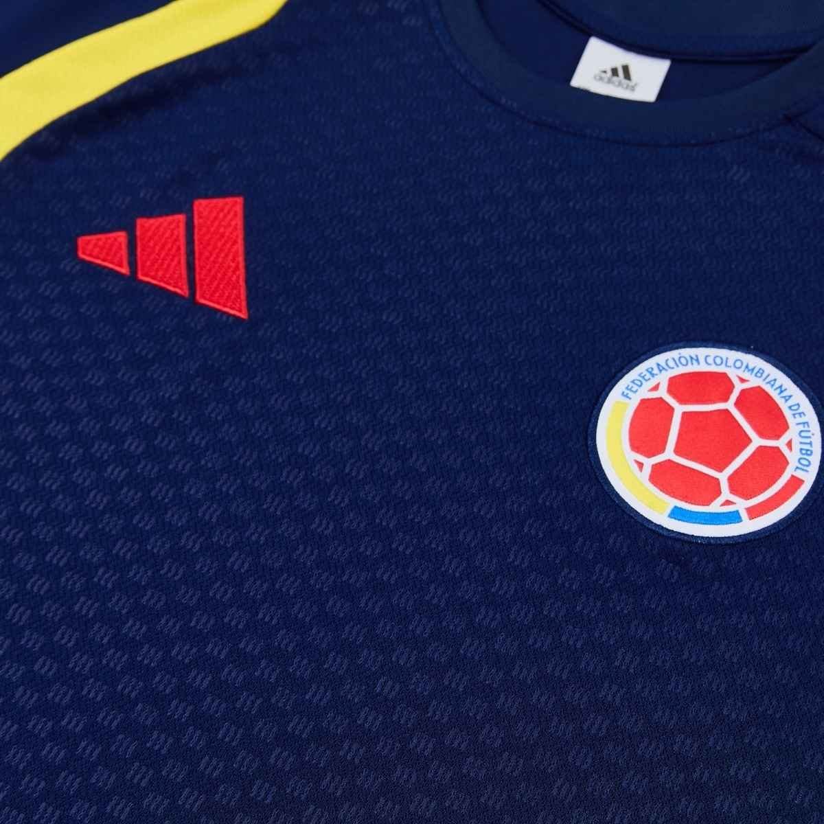 kit-treino-colombia-2026-27-branco-azul-masculino (7) : Kit Treino Colômbia Short e Camisa Azul 2026/27 Masculina