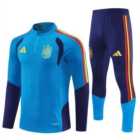 Conjunto Treino Espanha Calça e Jaqueta Azul 2026/27 Masculina