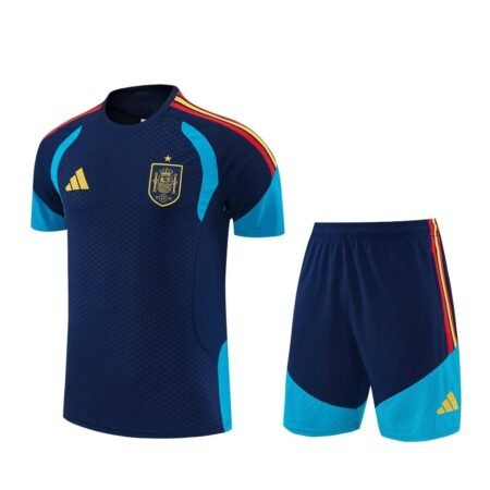 Kit Treino Espanha Short e Camisa Azul Escuro 2026/27 Masculina